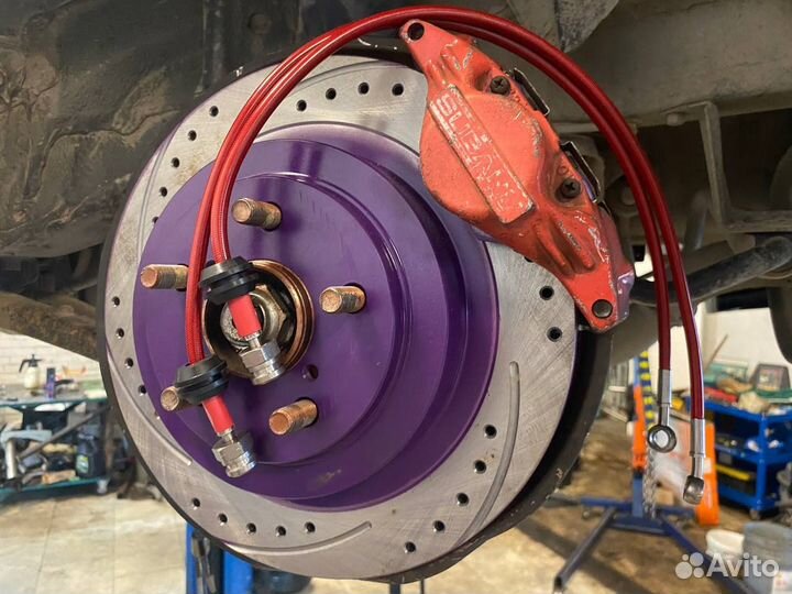 Армированные тормозные шланги HEL