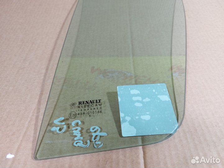 Форточка двери задняя левая Renault Sandero