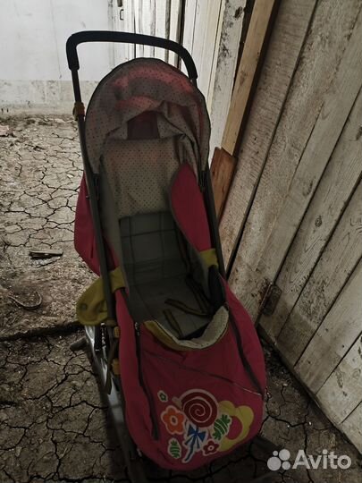 Коляска санки