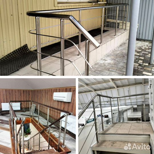 Перила для лестниц из нержавеющей стали