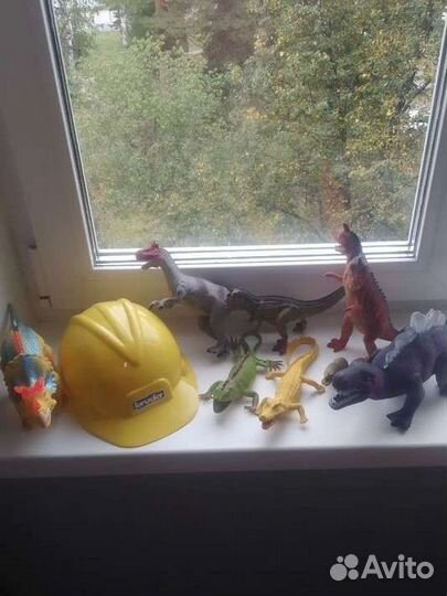 Коврик пазл и динозавры