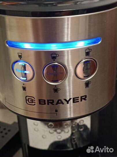 Кофеварка Brayer рожковая
