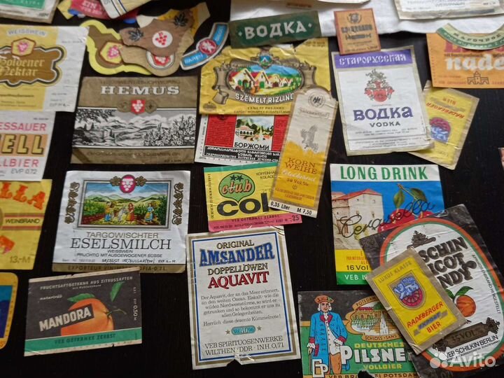 Коллеционная этикетка