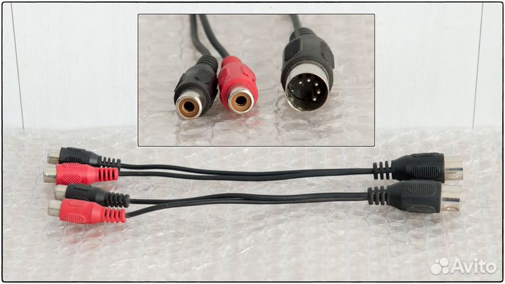 Аудио видео кабель Mini Jack 2RCA 3RCA шс-А-4