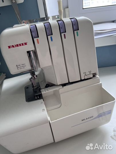 Швейная машина family оверлок мl645D