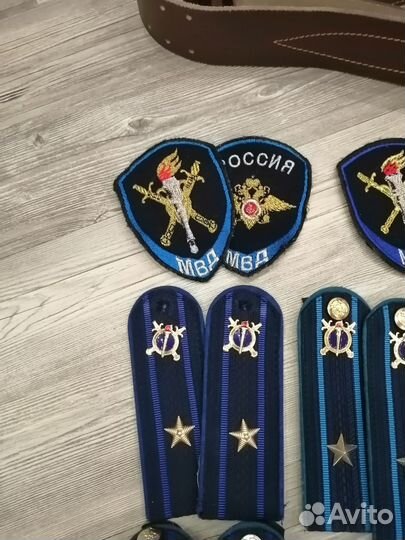 Погоны, шевроны мвд юстиция новые