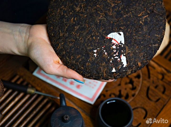 Мощный Китайский чай Смола Пуэра с эффектом