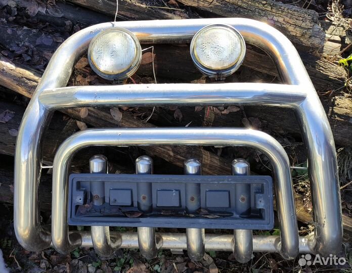 Кенгурятник на chevrolet ниву