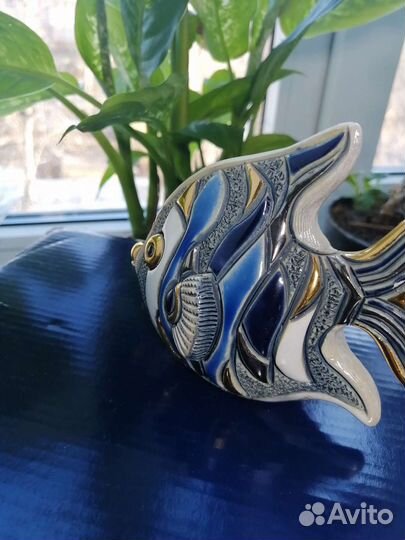 Скульптура рыбка. Уругвай De Rosa Клеймо