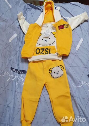 Спортивный детский костюм новый