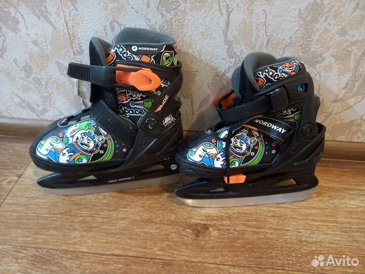 Коньки детские раздвижные от 26 до 31
