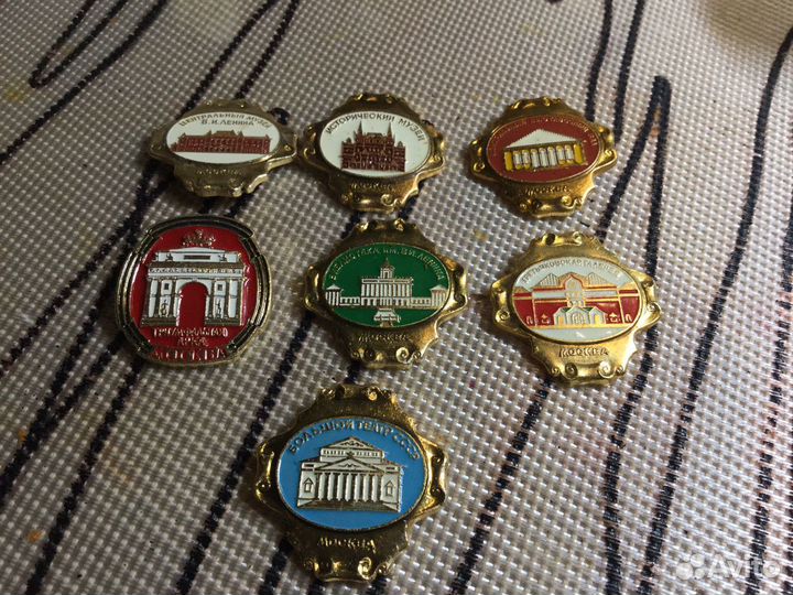 Значки Москва