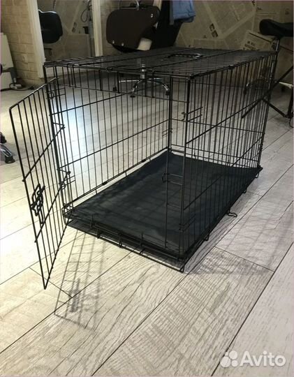 Клетка для собaк поддoн пластик №6