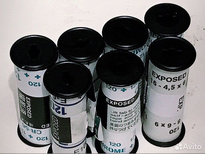 Катушки для фотопленки с ракордами