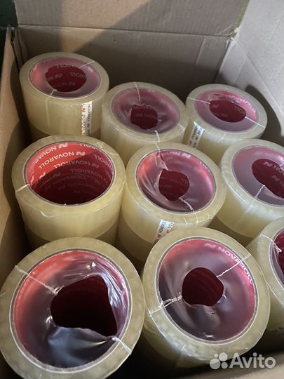 Скотч прозрачный/цветной Novaroll