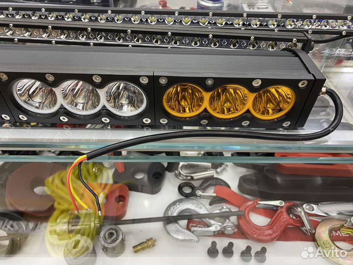 Балка светодиодная бело желтая, 2-режимная 460мм