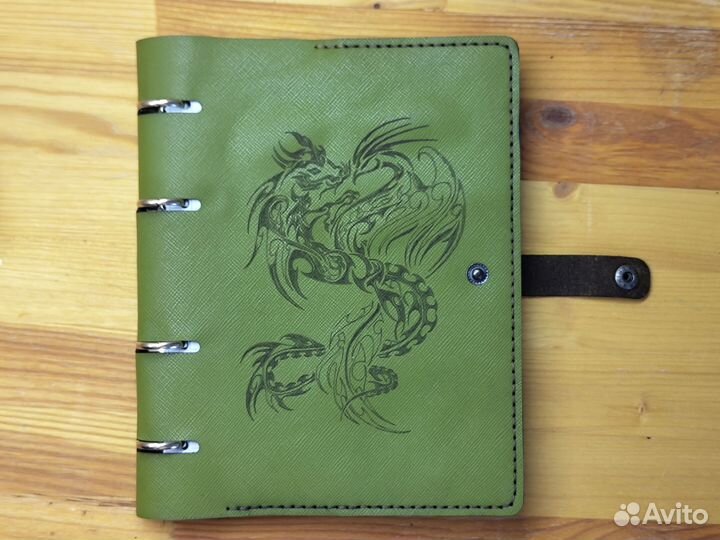 Кожаный ежедневник ручной работы