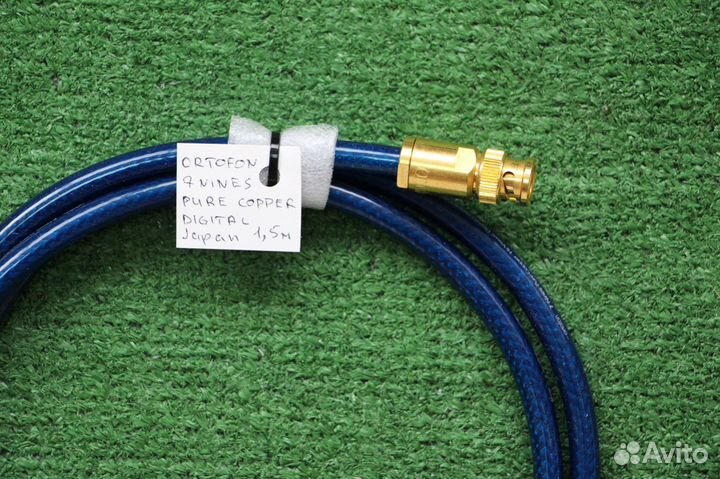 BNC Ortofon 7 Nines Coaxial 1м и 1,5м, Japan