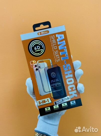 Комплект защиты для IPhone 11 Pro Max (3 в 1)