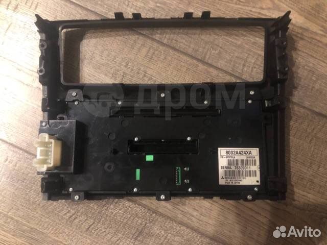 Магнитола на mitsubishi pajero 4