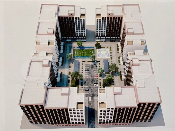 1-к. квартира, 38,6 м², 4/12 эт.