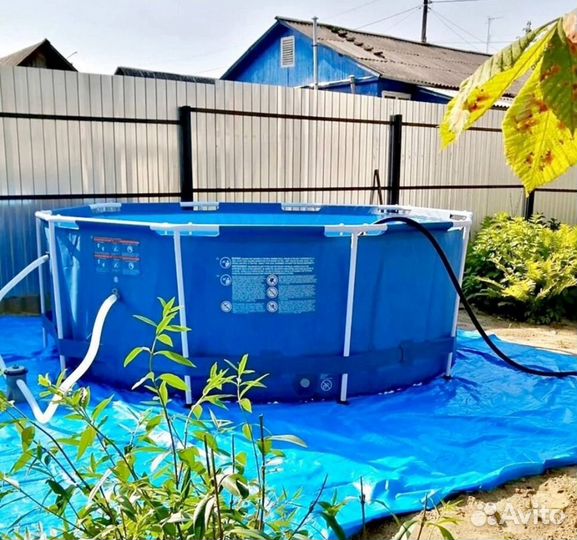 Бассейн 305 на 100см Bestway с фильтром. Магазин