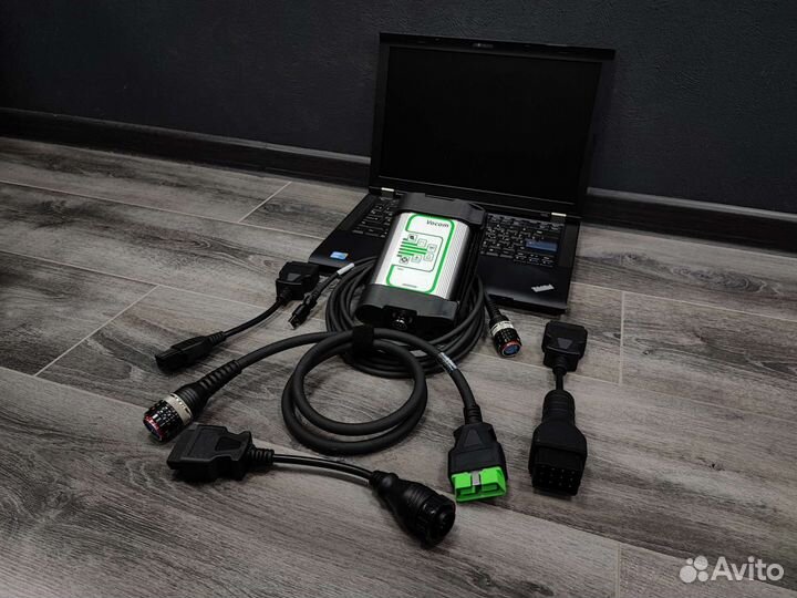 Volvo Vocom (Volvo, Mack, Renault) + ноутбук с по