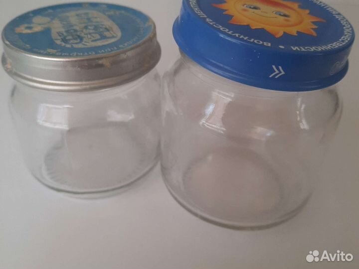 Баночки с крыжками от детского питания