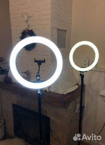 Кольцевая лампа 33см, кольцевая лампа