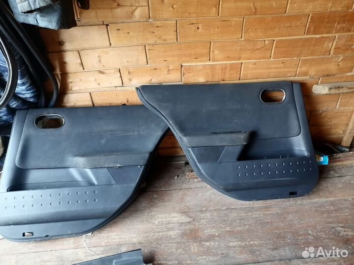 Обшивка задних дверей Renault 2