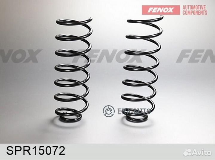 Fenox SPR15072 Пружина подвески GM vactra B 95
