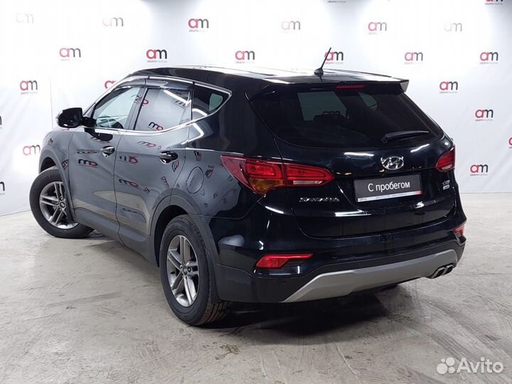 Hyundai Santa Fe 2.2 AT, 2016, 131 000 км