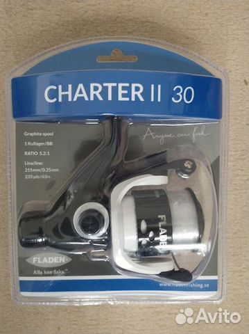 Катушка для спиннинга Charter II 30 купить в Санкт-Петербурге | Хобби и ...