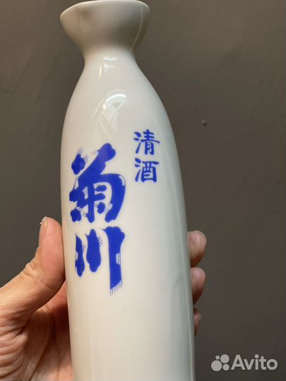 Бутылка сакэ. Мини бутылка. Япония