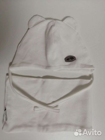 Шапка со снудом для малыша