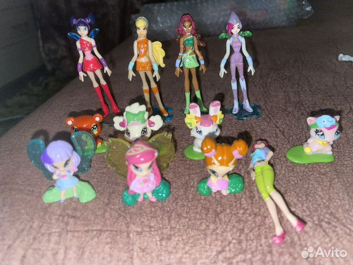 Игрушки из киндера винкс