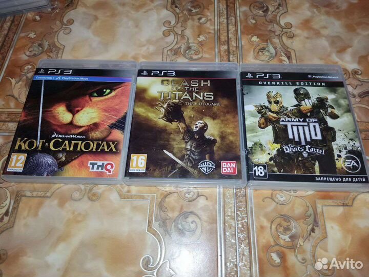 Диски на ps3