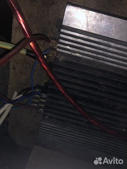 Сабвуфер и усилитель