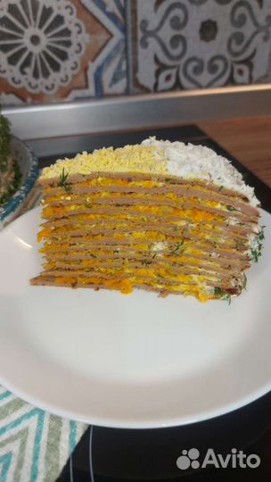 Печеночный торт