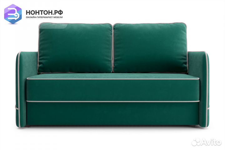 Диван еврокнижка Энерджи изумрудный