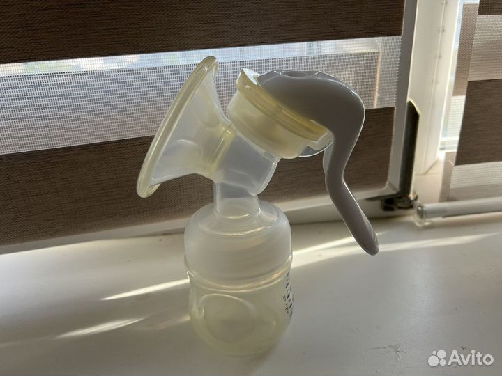 Молокоотсос avent электрический, ручной в подарок