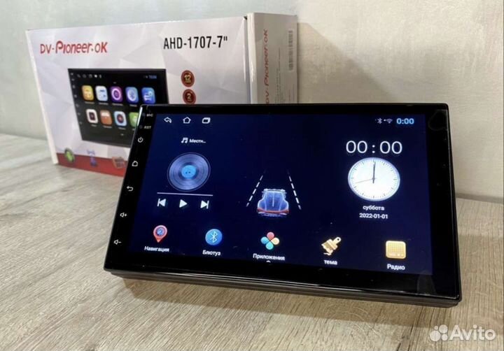 Android магнитола Pioneer 7 дюймов(2гб)