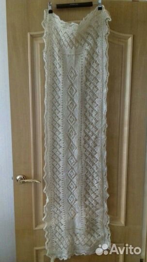 Настоящий оренбургский пуховый платок паутинка