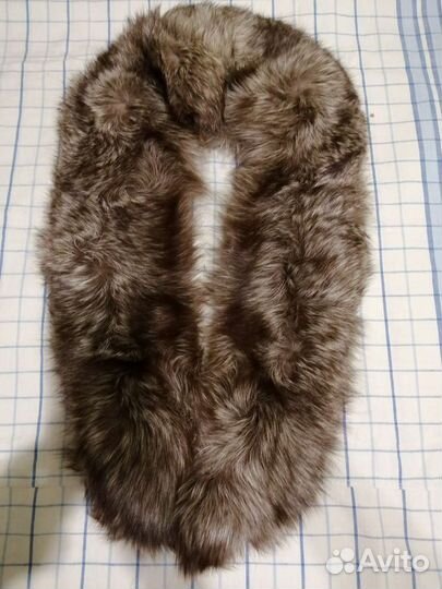 Воротник из натурального меха
