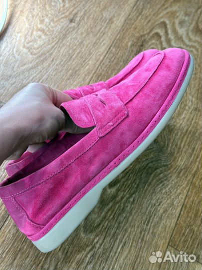 Лоферы tendance малиновые 36р