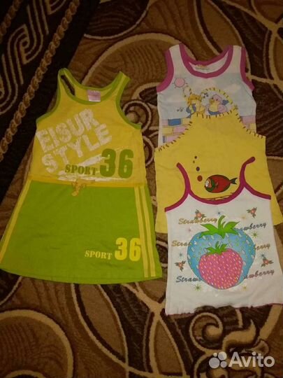 Вещи на девочку пакетом