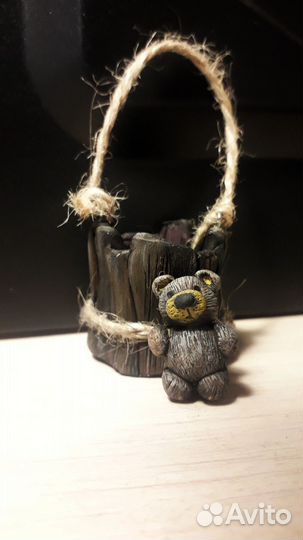 Миниатюры для ватных игрушек кукол медведь