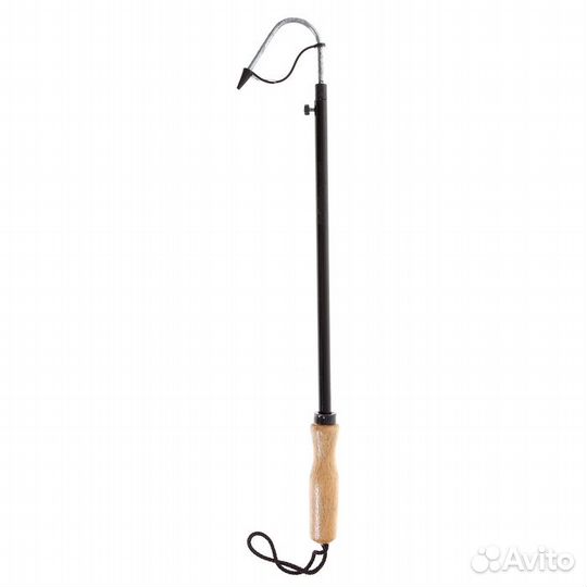 Багорик телескопический металлический, ручка дерев
