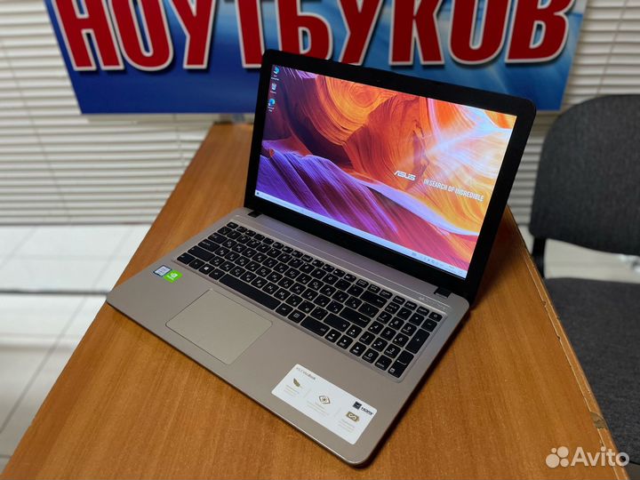 Игровой ноутбук Asus / i5 6gen / geforce mx110 2gb