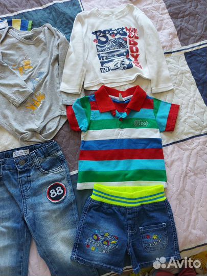 Вещи пакетом на ребенка